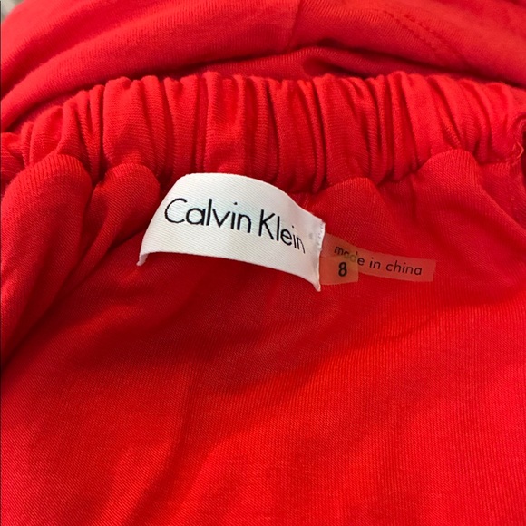 Calvin Klein Vibrant Red Maxi Dress - Picture 5 of 9